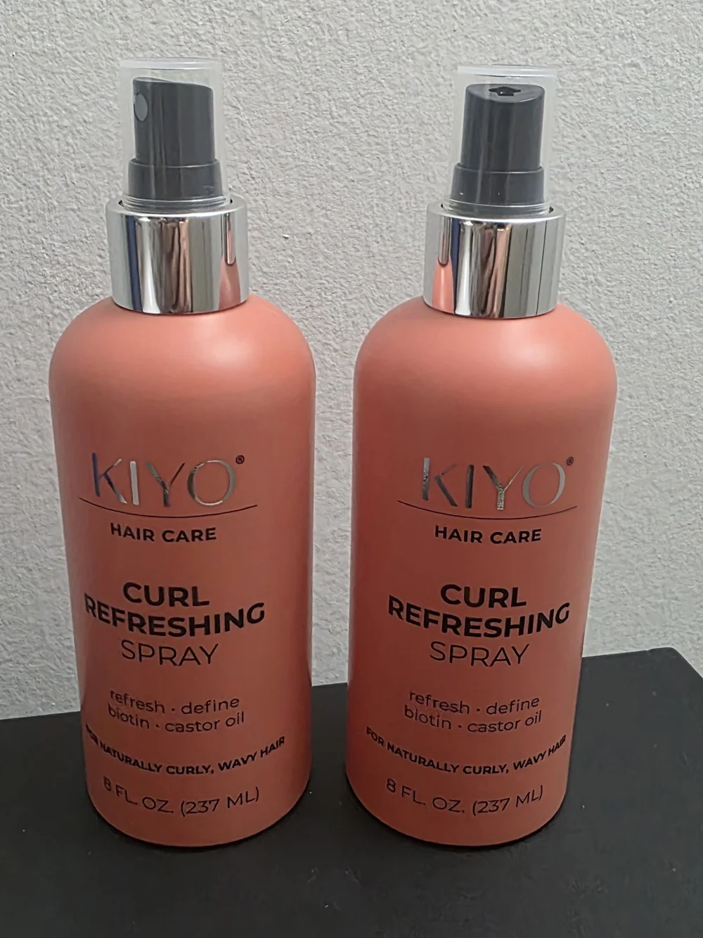 KIYO Hair Care Curl Refreshing Spray With Biotin & Castor Oil ( Pack Of 2 )